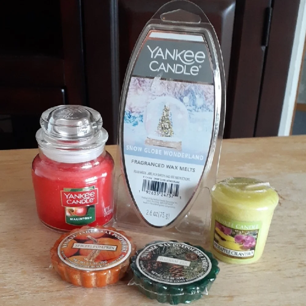 Yankee Candle Wax Melts and Candles Bundle G124 - Picture 1 of 9